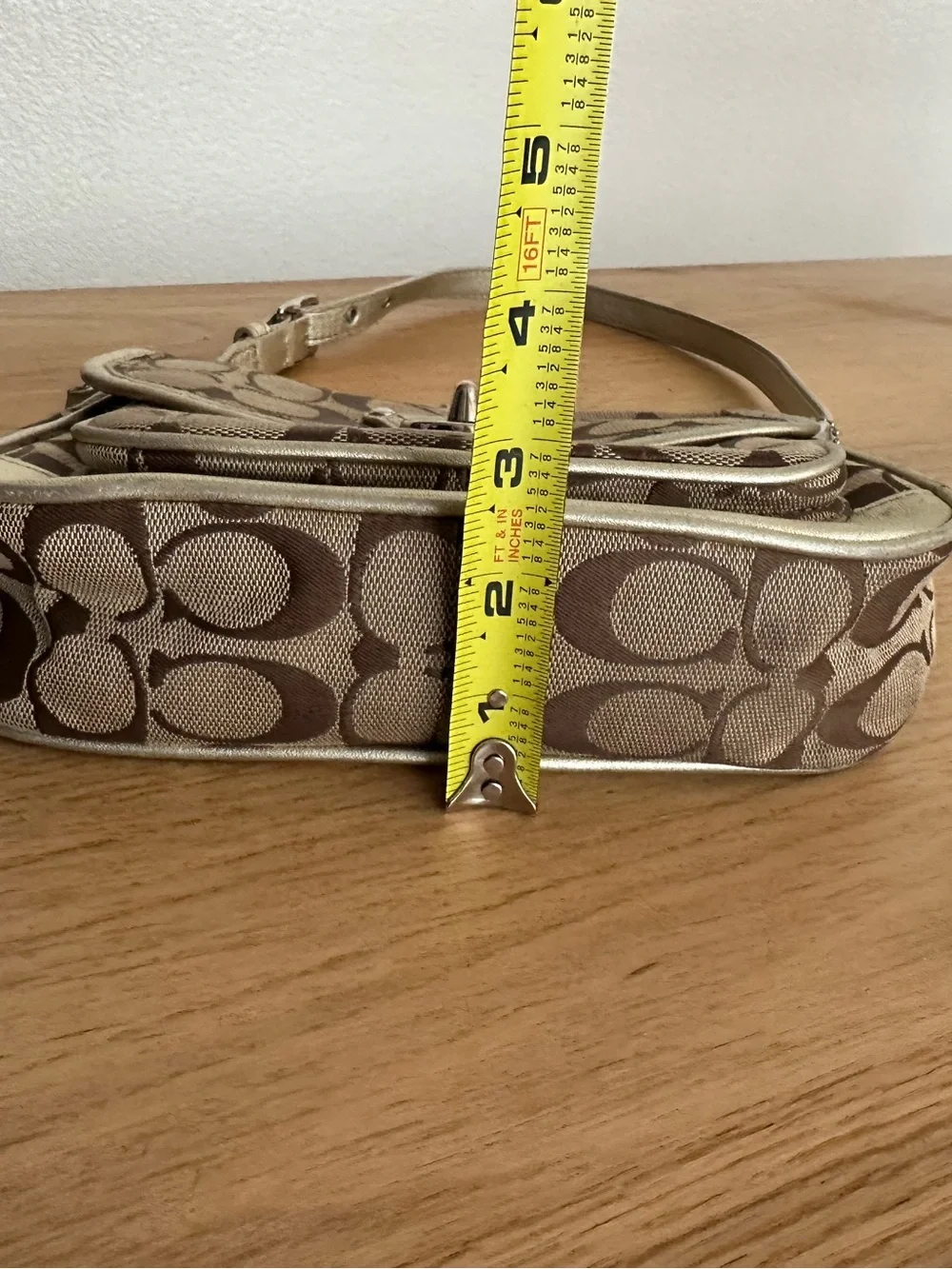 Coach Turnlock Shoulder Bag